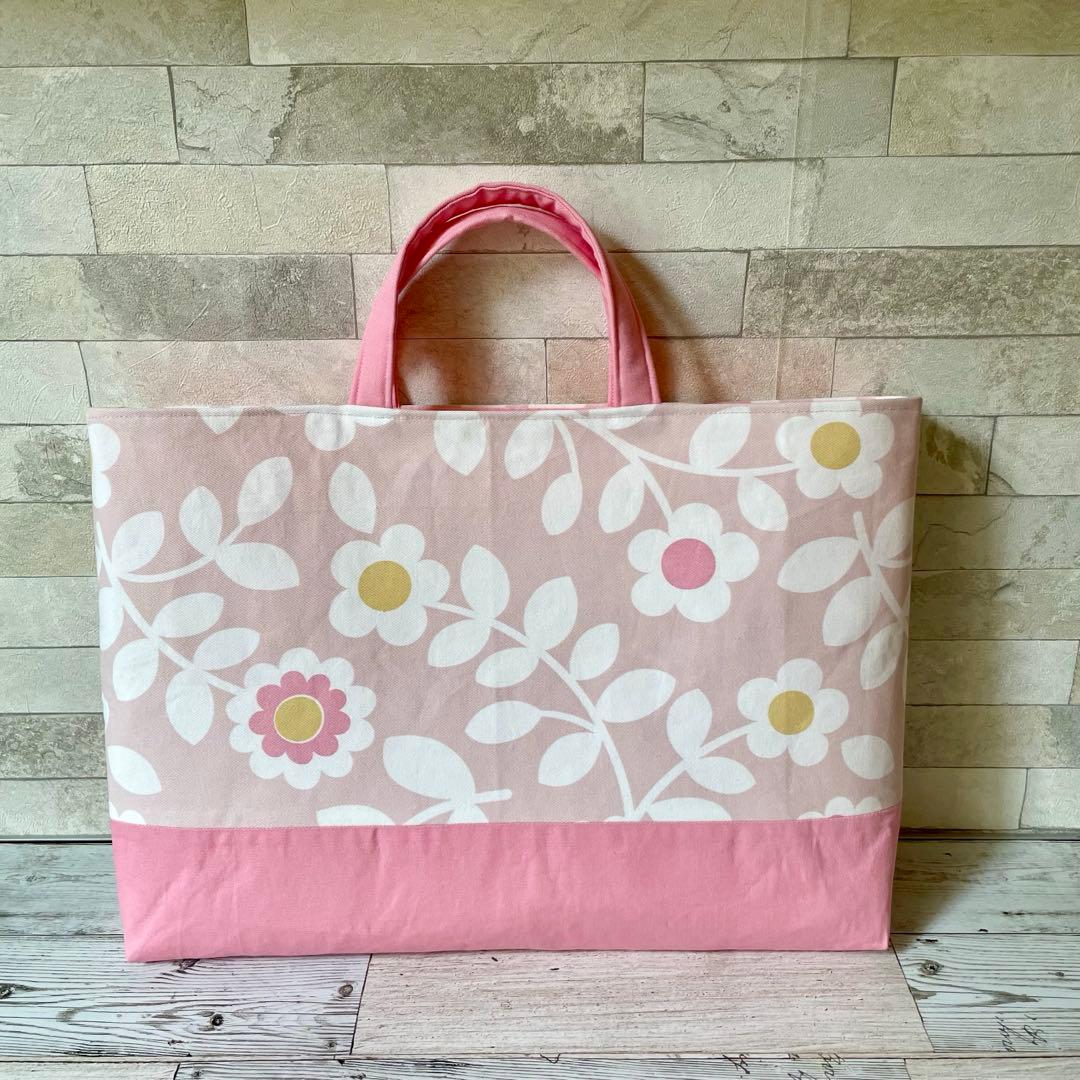 いろはおんぶレッスンバッグ.体操服袋.お弁当袋＊花柄PK.2
