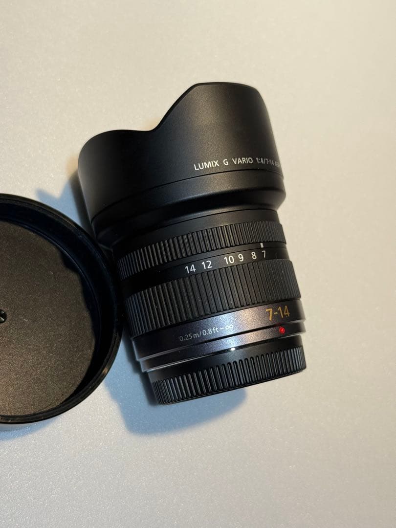 LUMIX G VARIO ズーム7-14mm F4.0 ASPH 中古美品