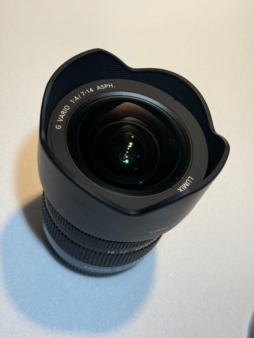 LUMIX G VARIO ズーム7-14mm F4.0 ASPH 中古美品
