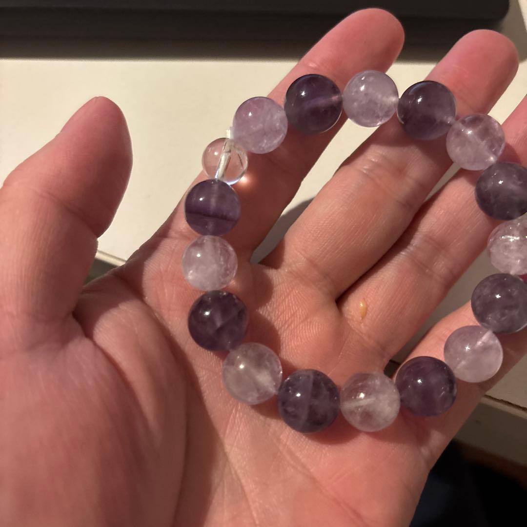 綺麗！アメジストとラベンダーアメジスト、ガーネッシュヒマール水晶！