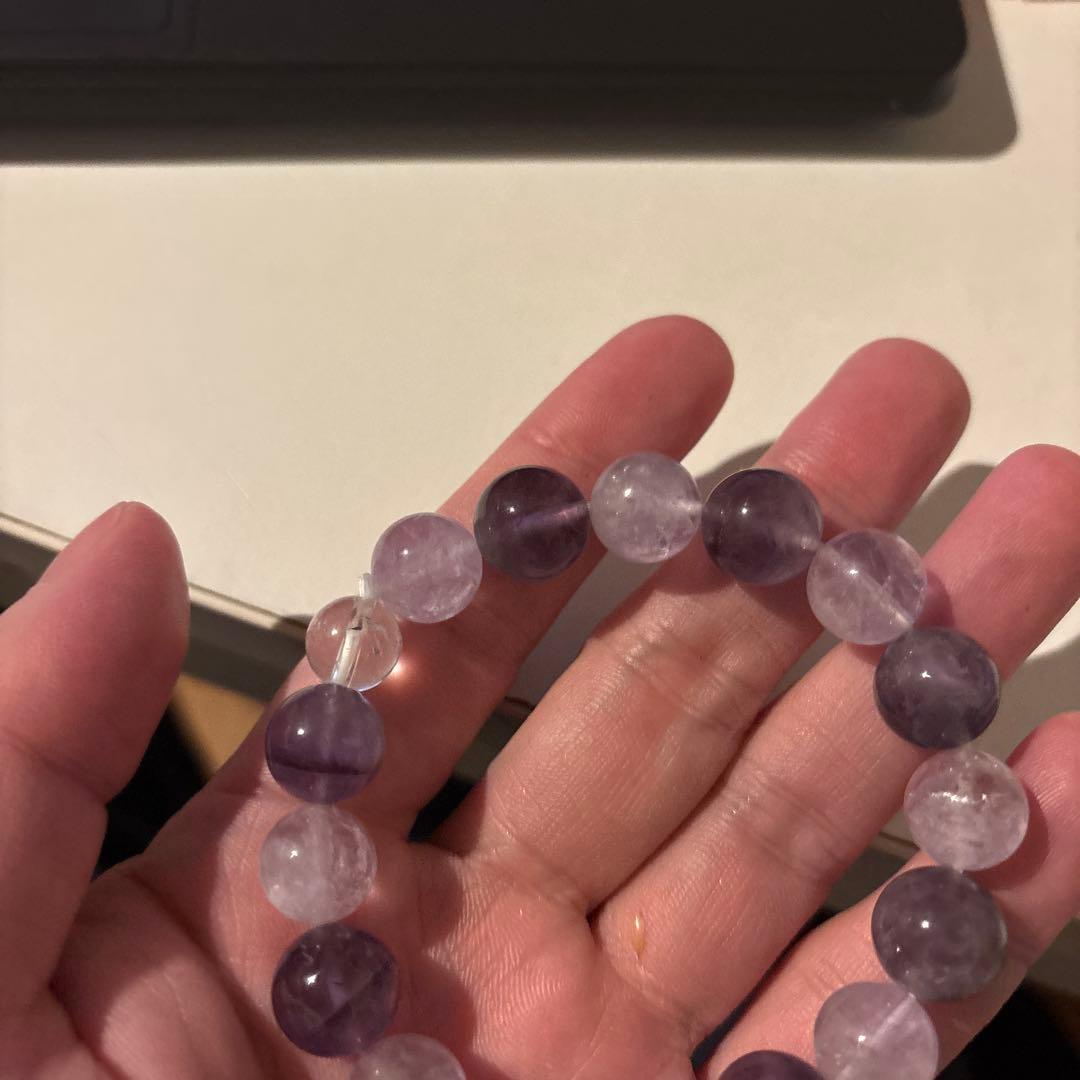 綺麗！アメジストとラベンダーアメジスト、ガーネッシュヒマール水晶！