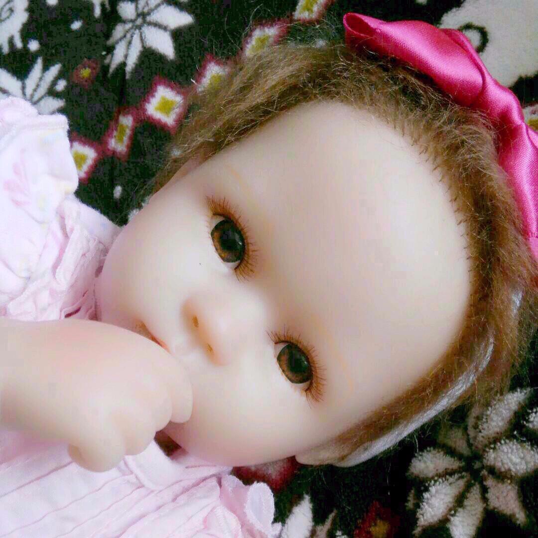 リボーンドール　猫ちゃん顔の赤ちゃん