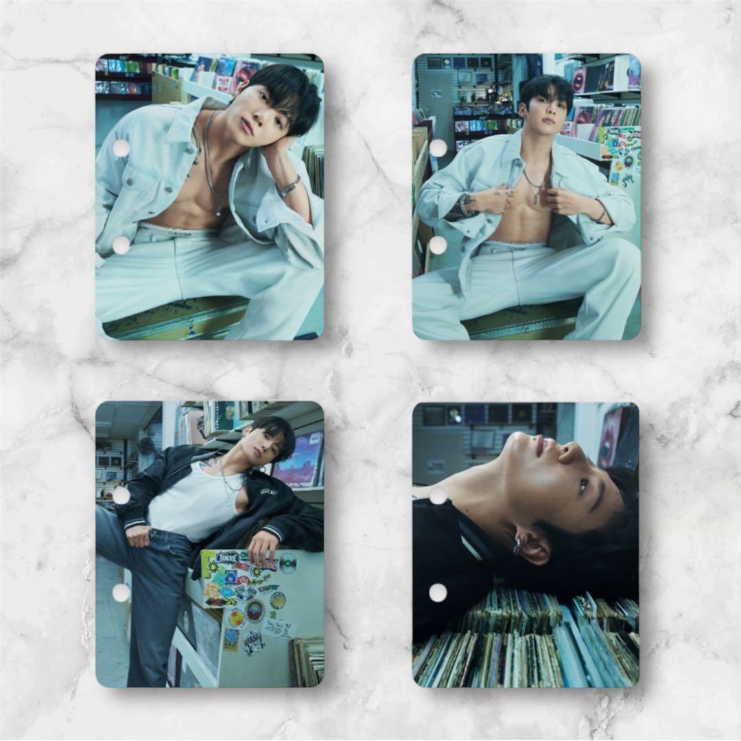 椿様 リクエスト BTS JUNGKOOK 付箋紙 ましかくマグネット セット