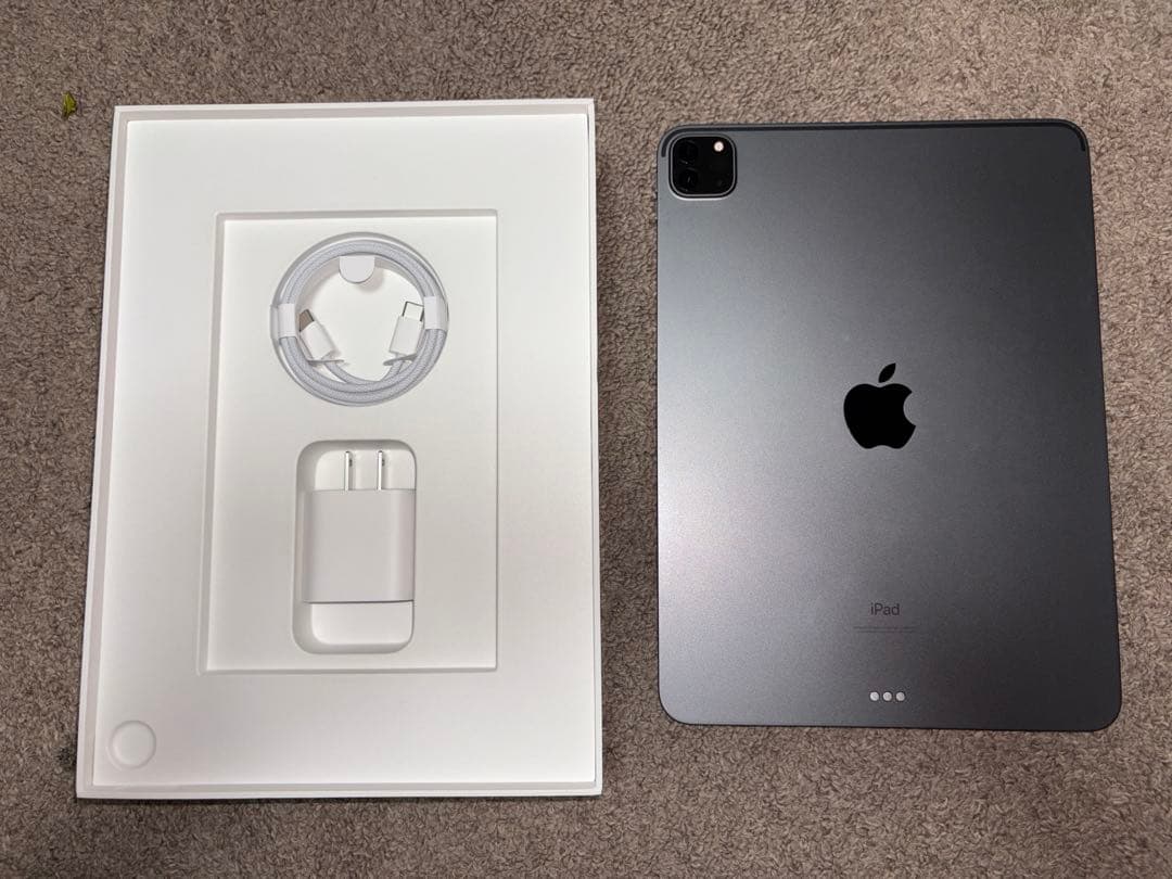 M1 Apple iPad Pro 第三世代 128GB 充電器付き　11インチ