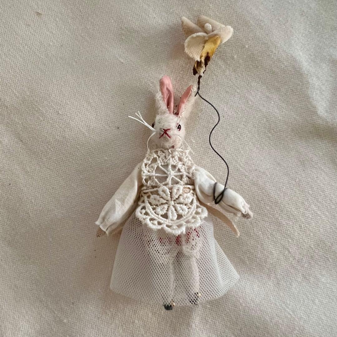 野ばら社rosily 小さなうさぎとソファのセット　作家様