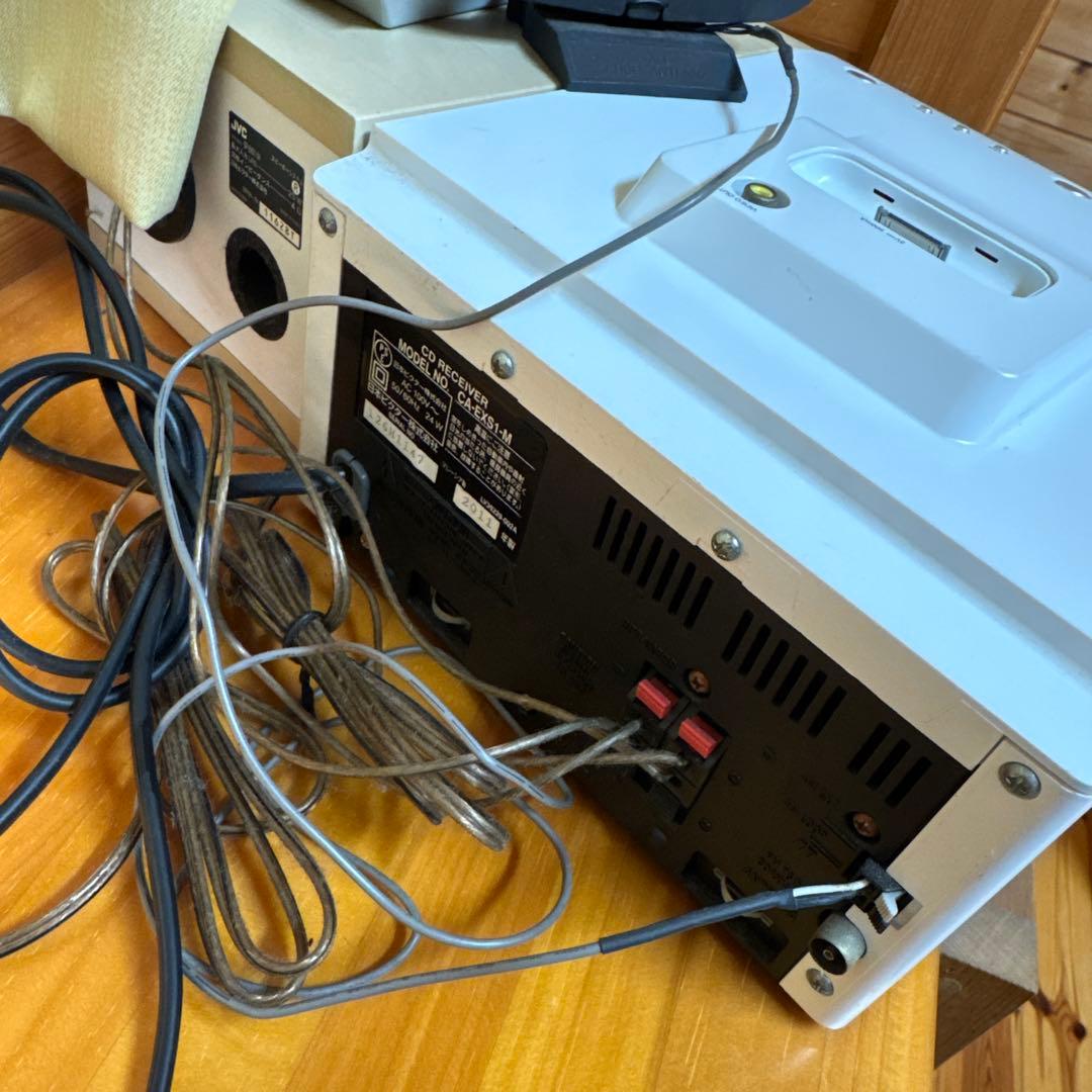 JVC CDプレーヤー ホワイト