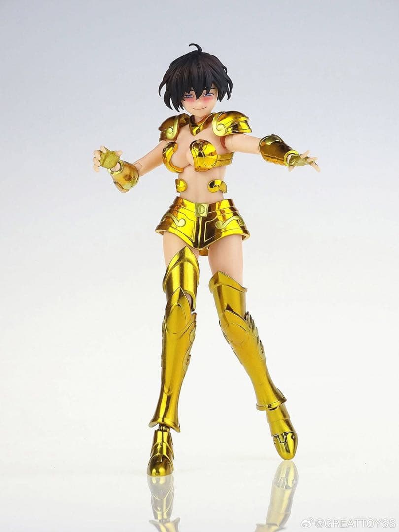神聖契約 GreatToys 1/12女性黄金聖闘士 山羊座 カプリコーン 新品