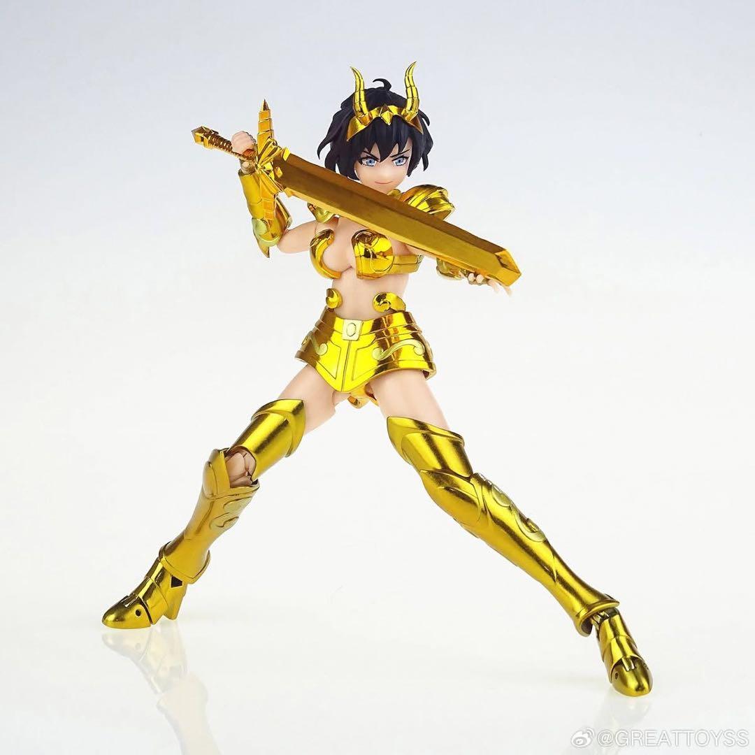 神聖契約 GreatToys 1/12女性黄金聖闘士 山羊座 カプリコーン 新品