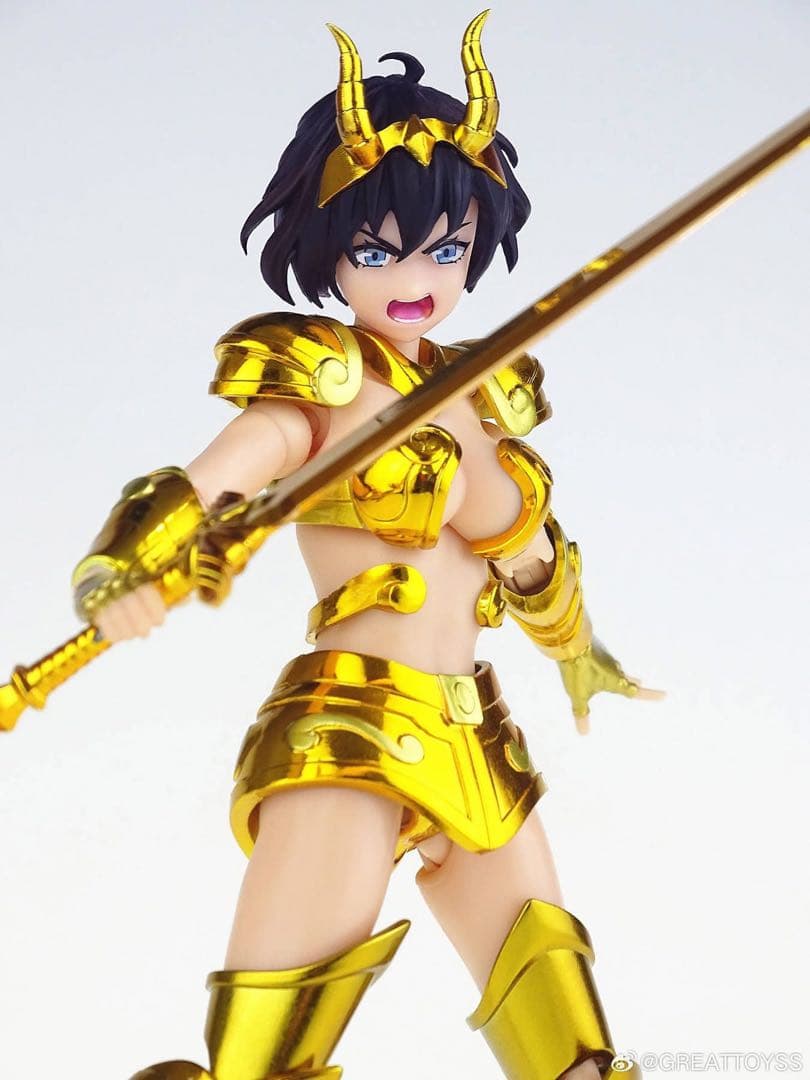 神聖契約 GreatToys 1/12女性黄金聖闘士 山羊座 カプリコーン 新品