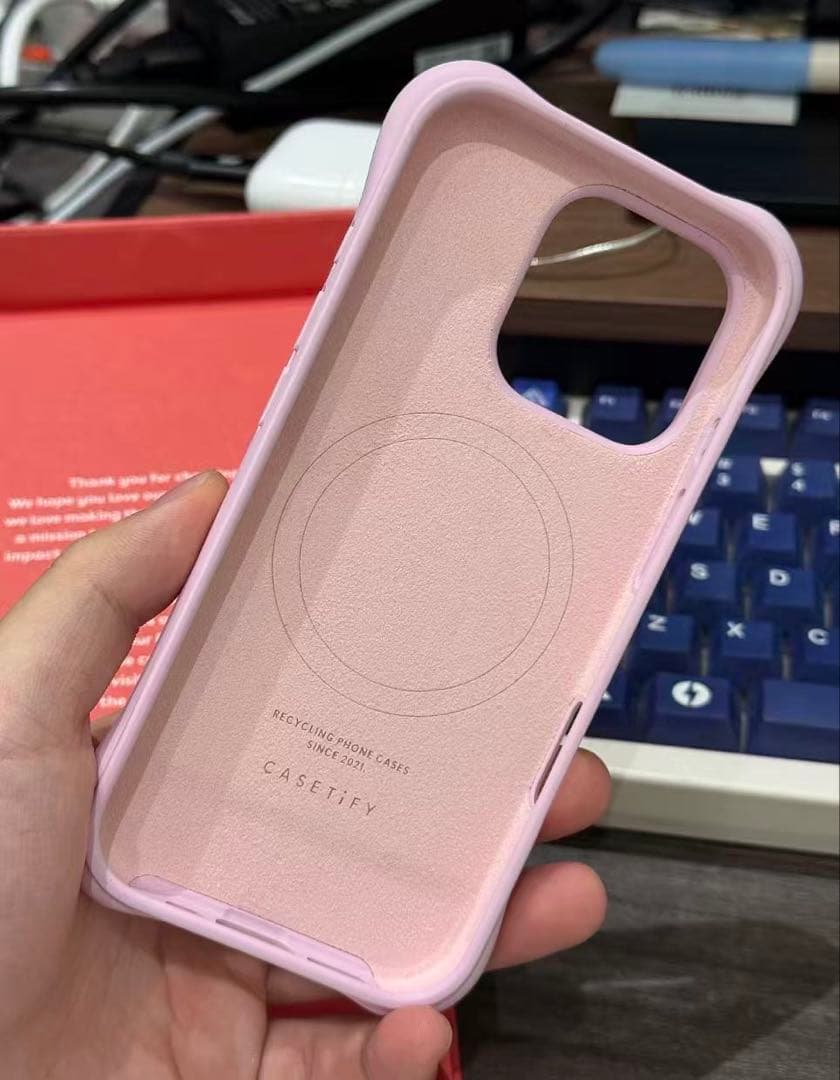 【未使用に近い】CASETiFY マグセーフ対応 iPhone16 Proケース