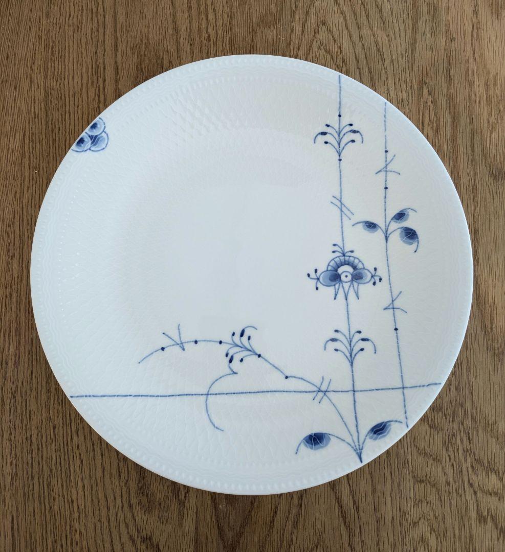 中古品【ロイヤルコペンハーゲン ブルーパルメッテ 】26cm ×2枚