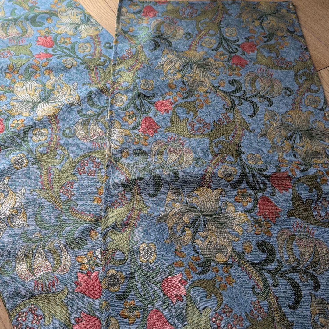 ウィリアムモリス川島織物テーブルランナー＆花瓶敷きセット