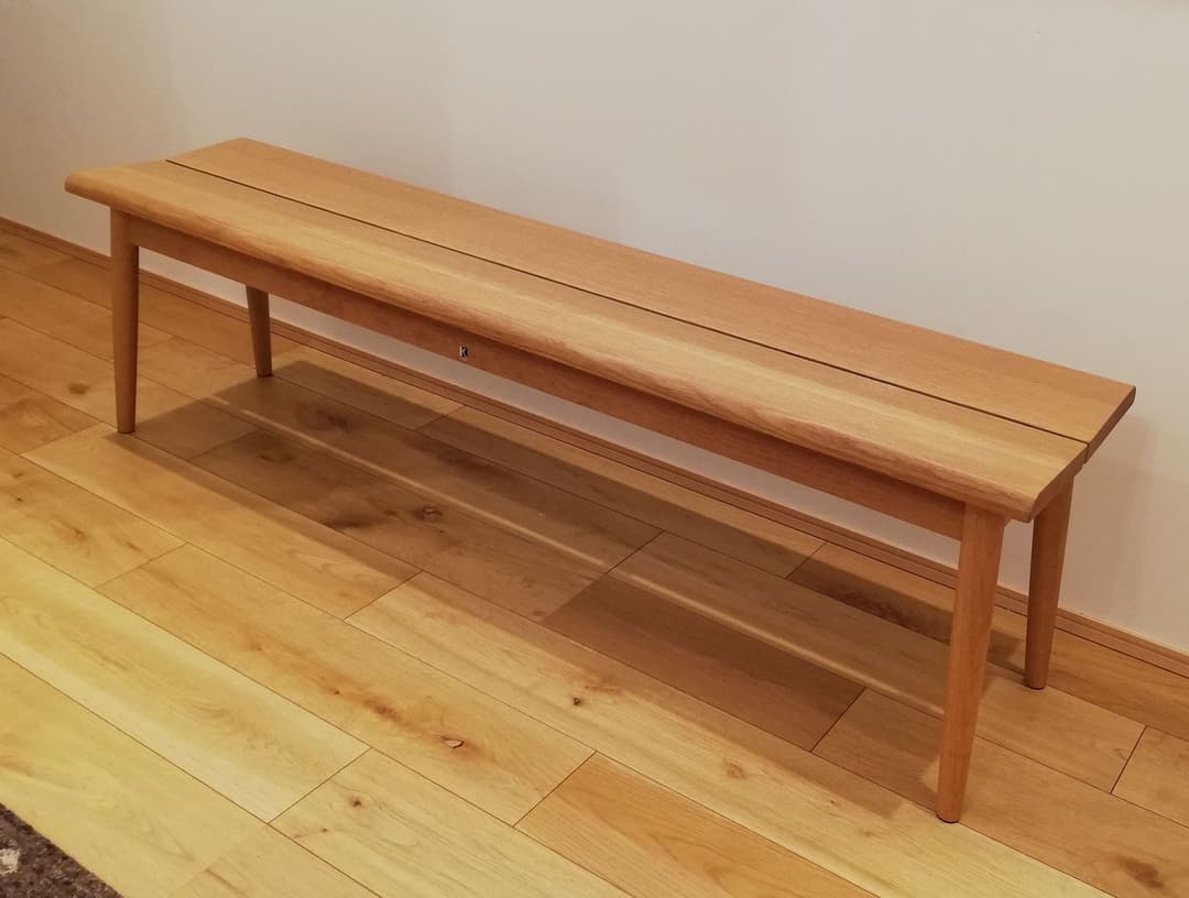 飛騨産業　ベンチ【旭】