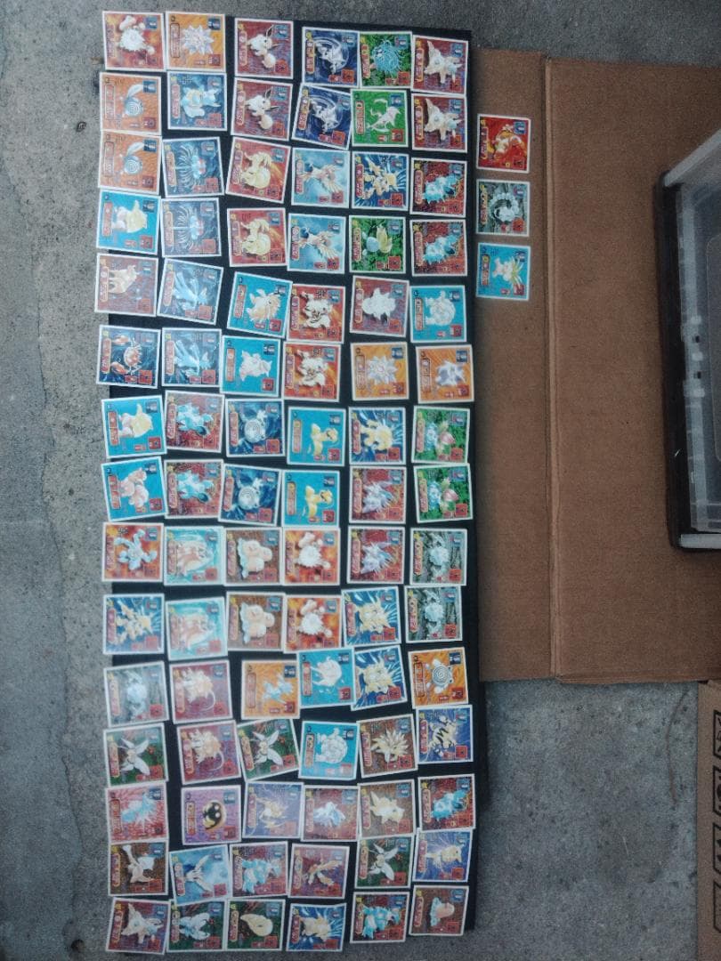 中古 ポケモン最強シール烈伝　第1弾 第2弾　ノーマル まとめ売り 453枚