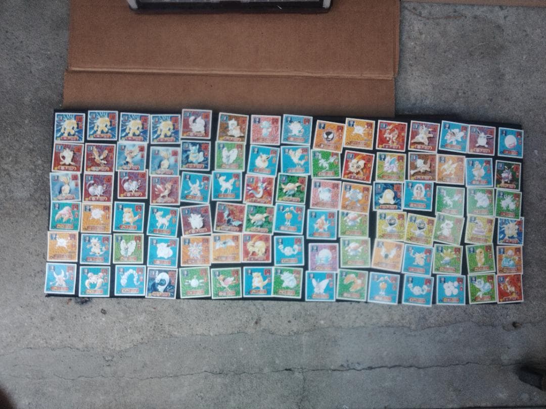 中古 ポケモン最強シール烈伝　第1弾 第2弾　ノーマル まとめ売り 453枚