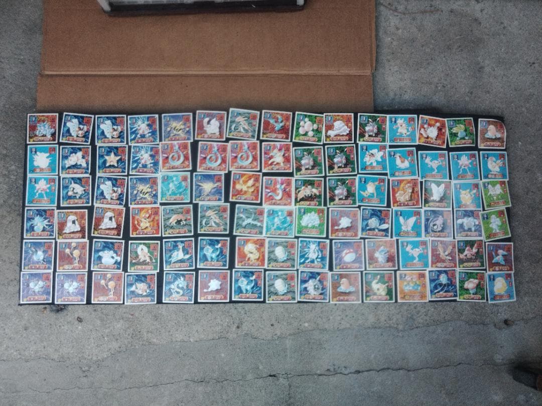 中古 ポケモン最強シール烈伝　第1弾 第2弾　ノーマル まとめ売り 453枚