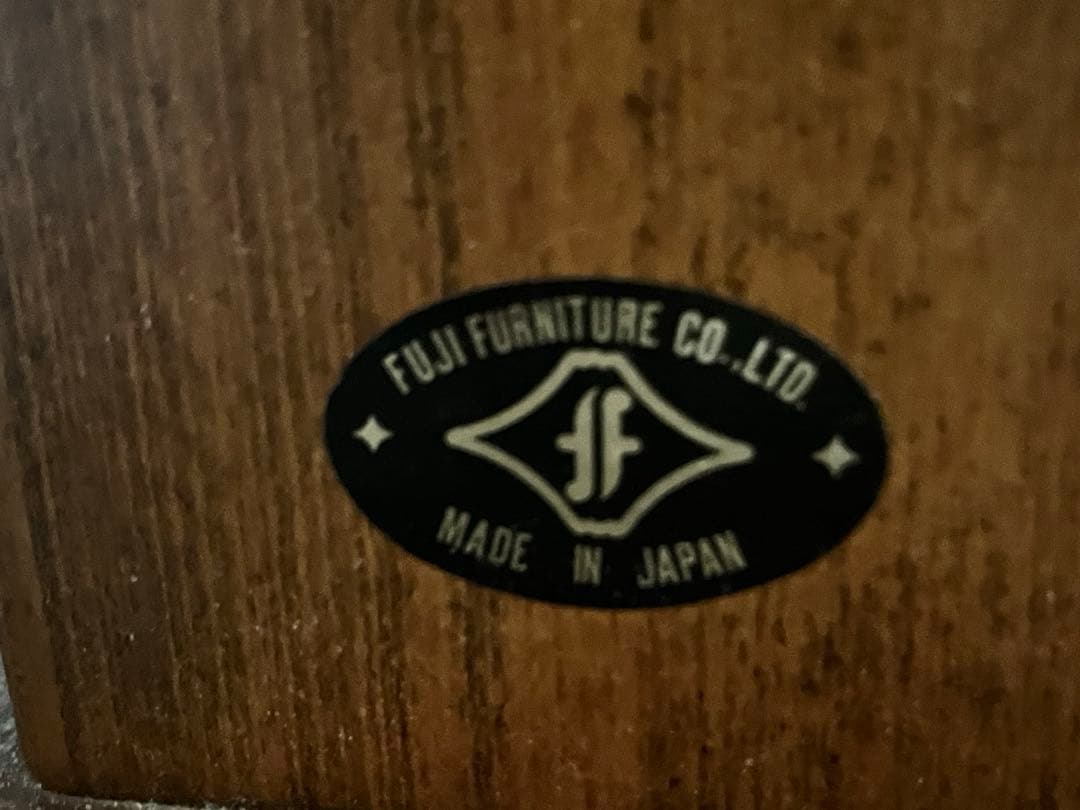 富士ファニチア FUJI FURNITUR 本革 一人掛け 肘掛けソファ日本製