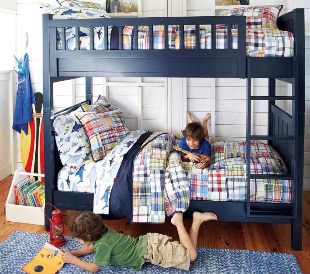 Pottery Barn ポッタリーバーン枕カバー1￼枚　パッチワークキルト新品