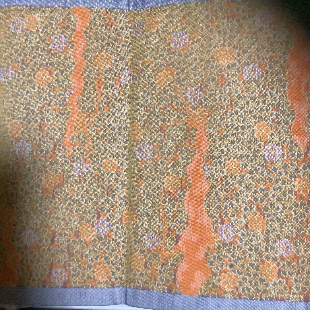 未使用　源右衛門　ジャガードテーブルセンター　デパート購入約29×72 綿100