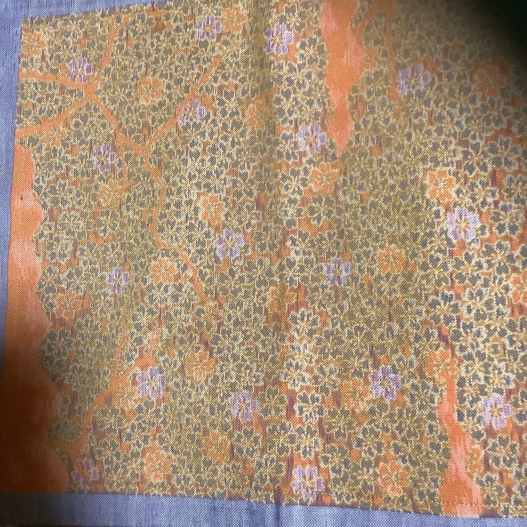 未使用　源右衛門　ジャガードテーブルセンター　デパート購入約29×72 綿100