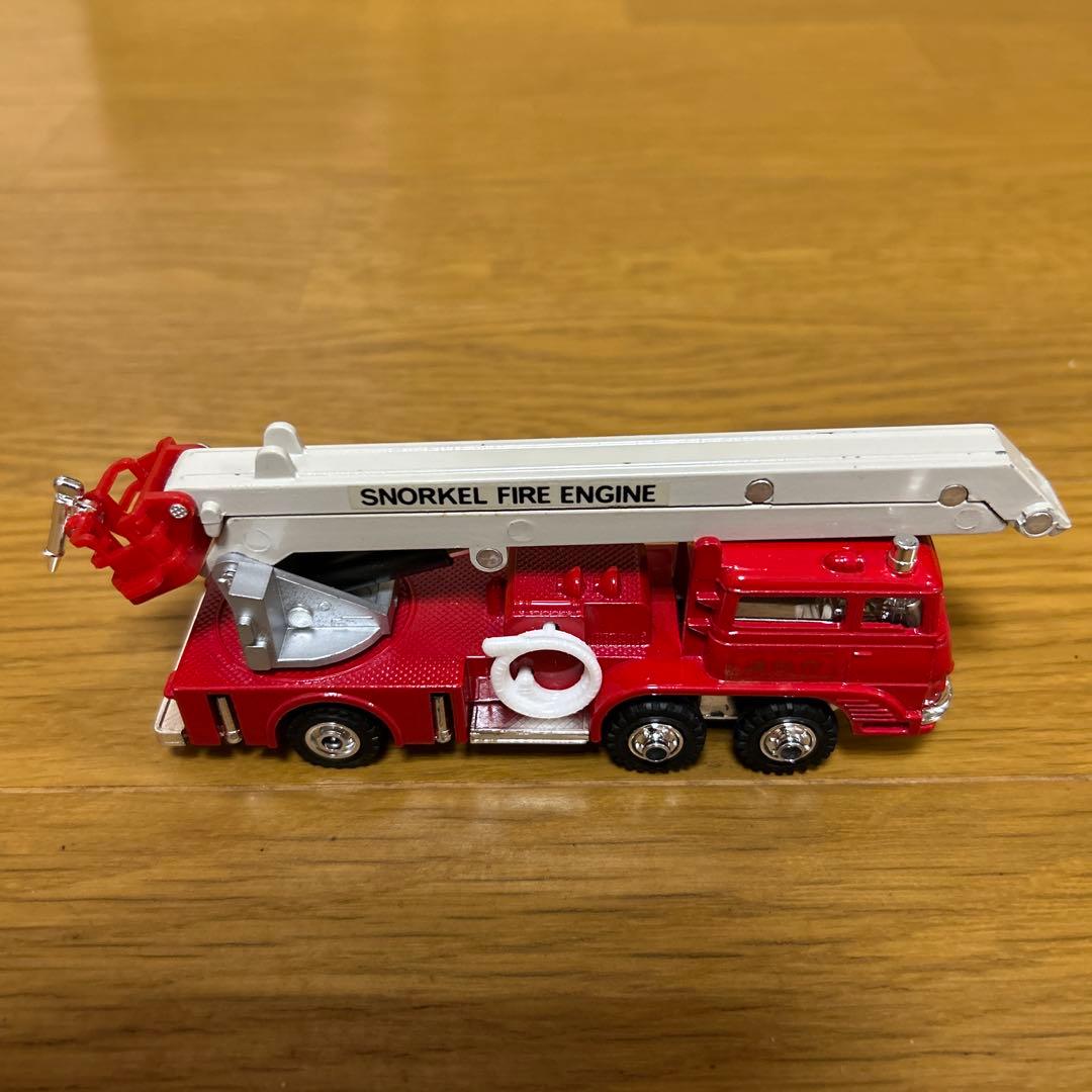 シンセイ ミニパワー ダイキャスト 三菱ふそう シュノーケル消防車