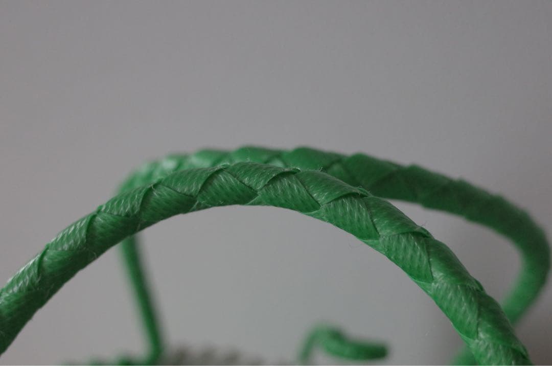 mekearisa バケツキッズ グリーン×ホワイト