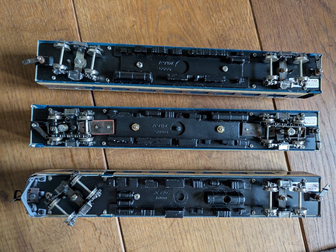 KATSUMI製HOゲージ鉄道模型 3両編成セット