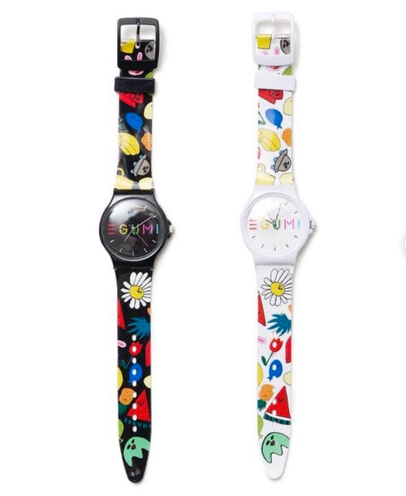 EGUMI 腕時計　ブラック