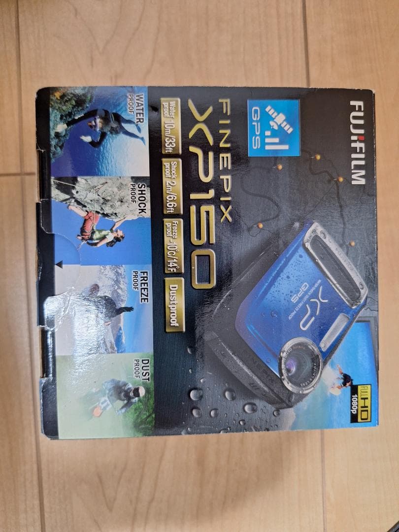 稼働品Fujifilm FinePix XP150 GPS 防水カメラ