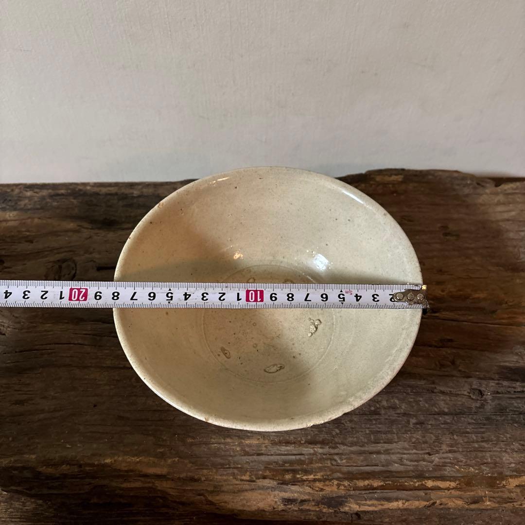 李朝　鉢　大茶碗　堅手　白磁　高麗　朝鮮古陶磁 民芸　古道具　骨董　アンティーク