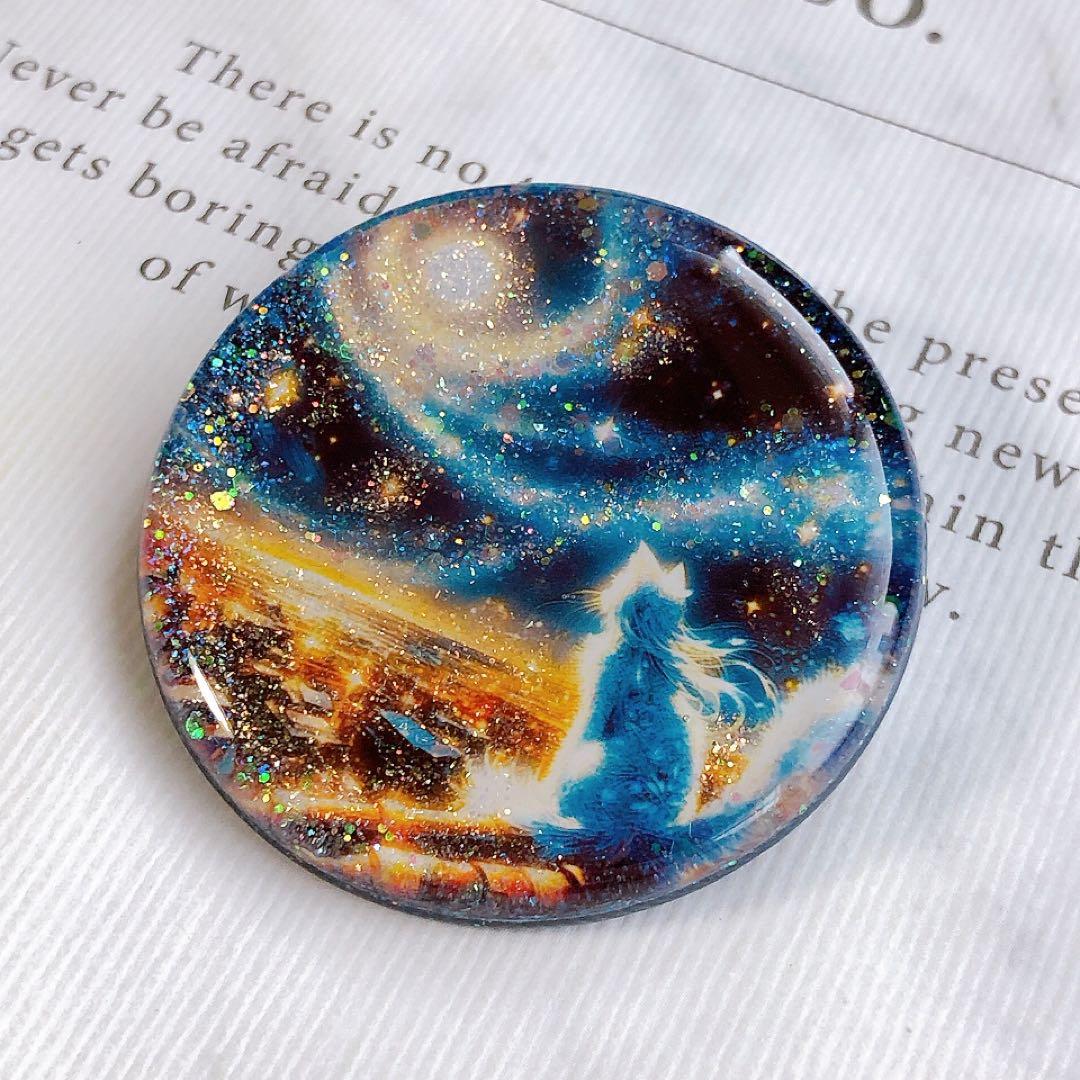 ⭐️ワン⭐️ レジン ヘアゴム ♡ 猫 ネコ ねこ ♡ No. 1699