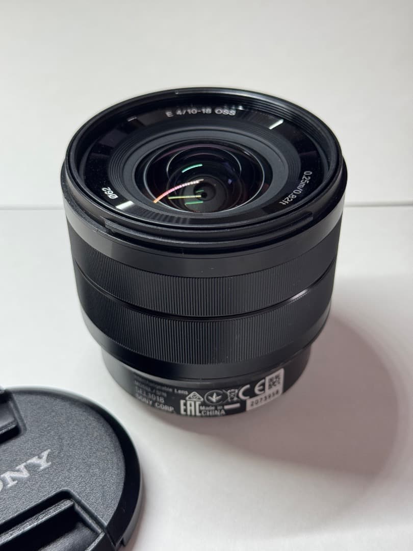 レンズ(ズーム) SONY E 10-18 F4 OSS SEL1018