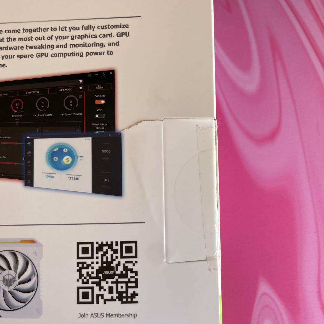 グラフィックボード・グラボ・ビデオカード ASUS TUF RTX4070tisuper White