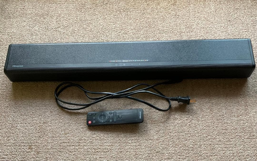 ハイセンス 2.1ch サウンドバー スピーカー HS214