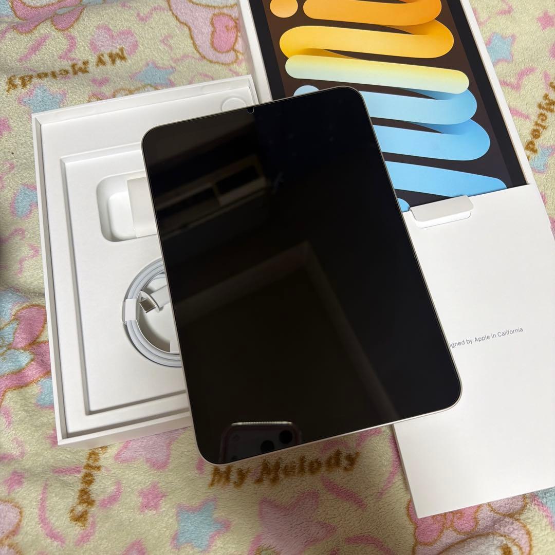 iPad mini 第6世代 スターライト 256gb 本体 wifiモデル