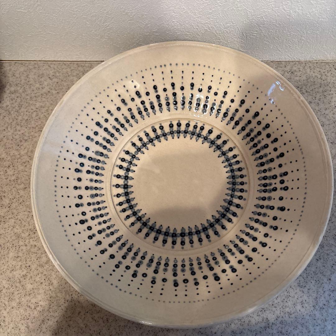 金子司　萩焼　壁掛け　器