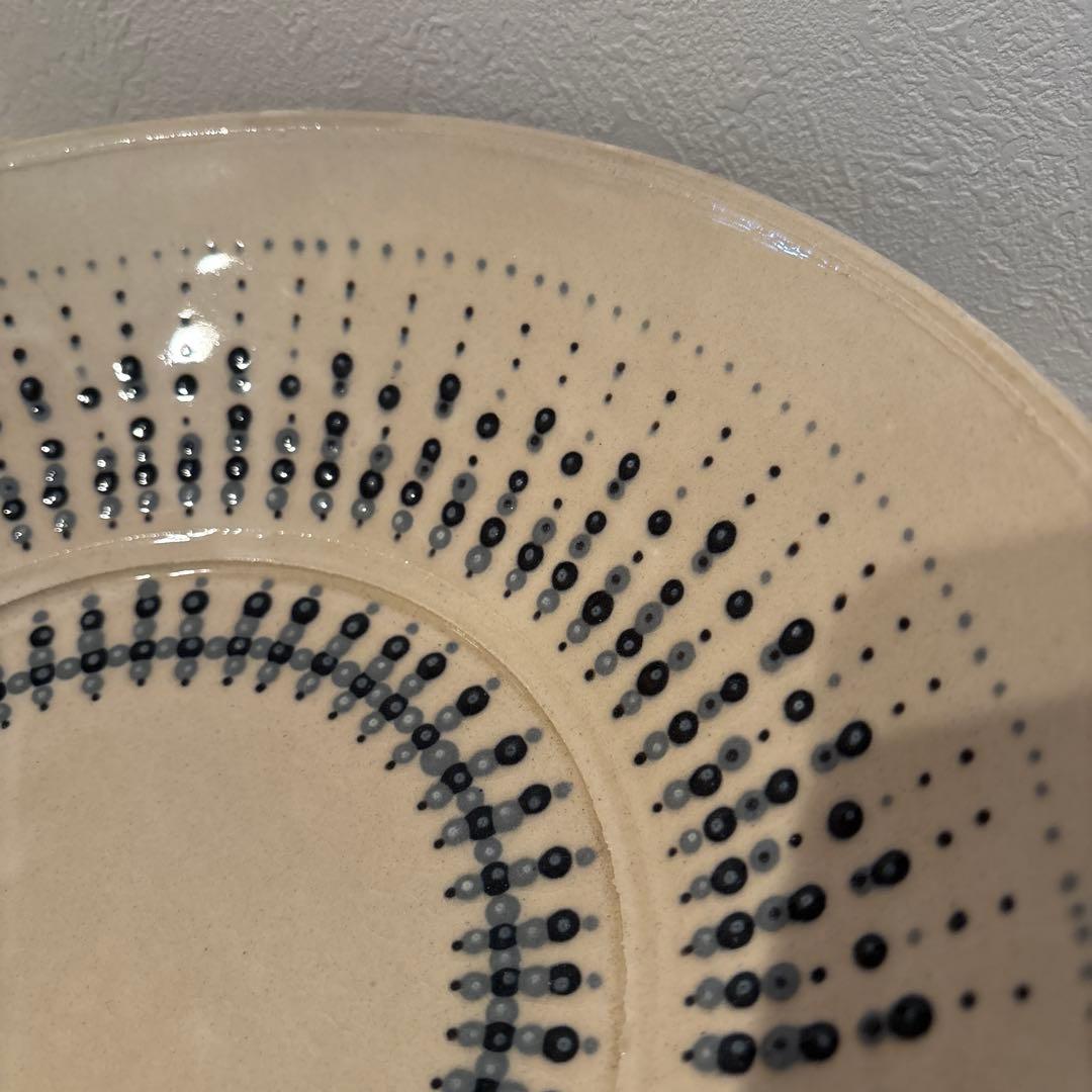 金子司　萩焼　壁掛け　器