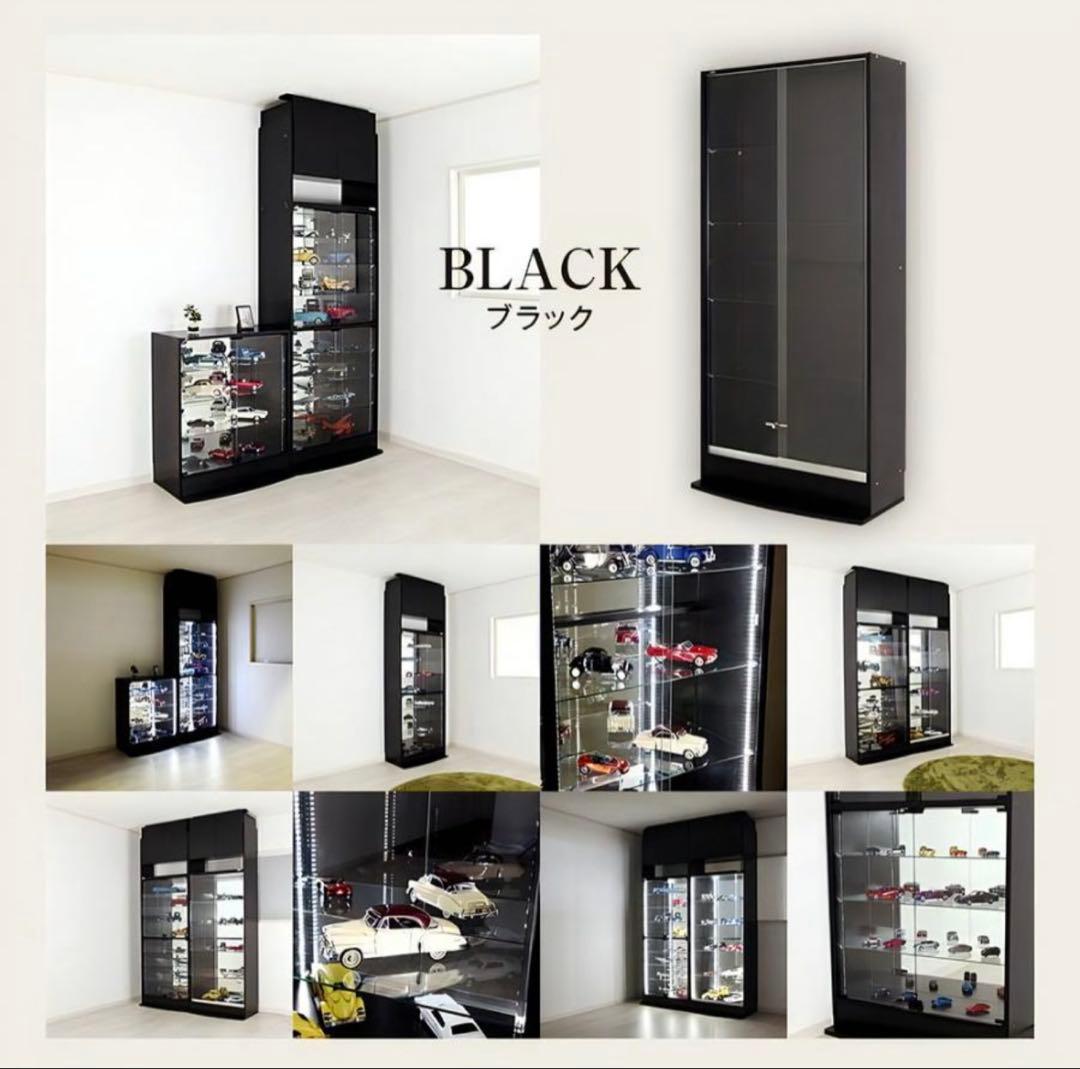 JAJAN コレクションケース　引き取り限定！　ワイドハイタイプ　上置き　セット