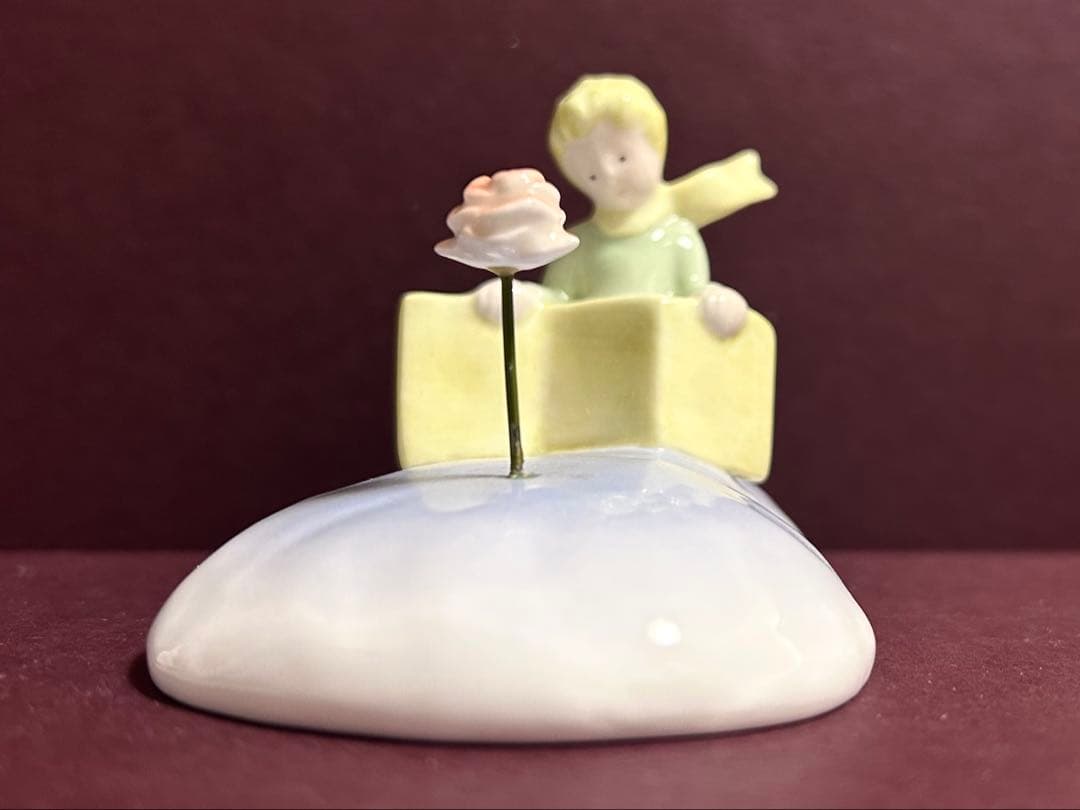 星の王子さま　日鉄　陶器製置き物