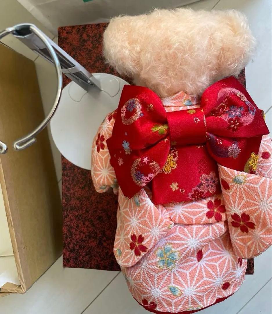 【新品未使用】 メリーソートMerry thoughtテディベアピンクシャンパン