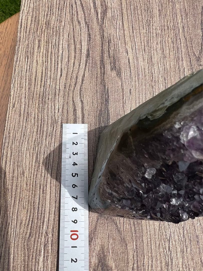 A55 高品質アメジストドーム パワーストーン 紫水晶 天然石 置き物