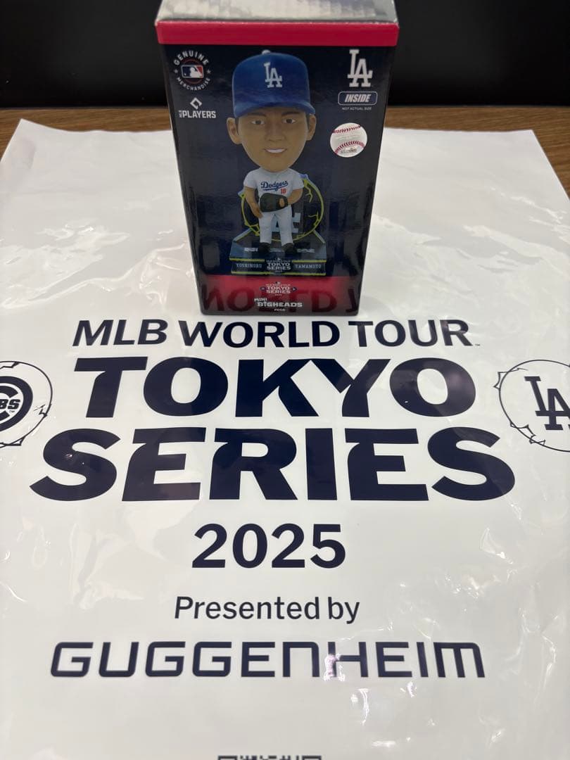 東京シリーズ2025ドジャース山本由伸ボブルヘッド
