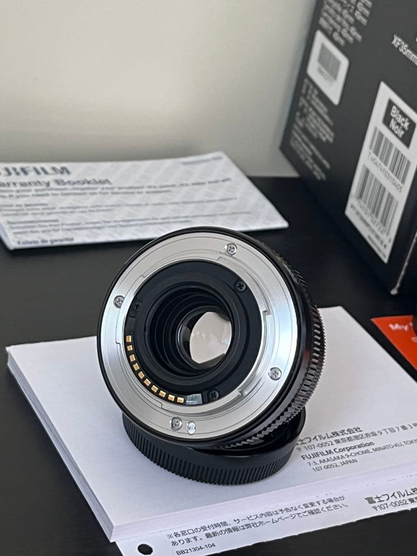 Fujifilm XF35mmF2 R WR レンズ 43mm