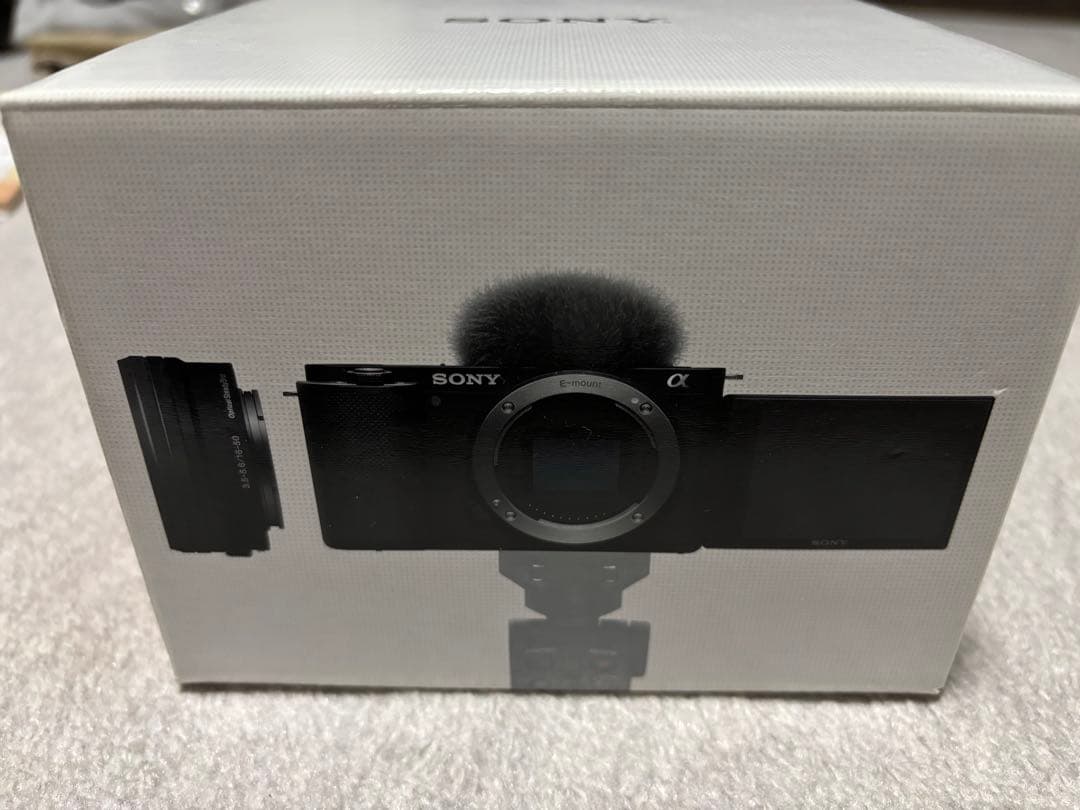 SONY VLOGCAM ZV-E10 4K Black メモリーカード付き