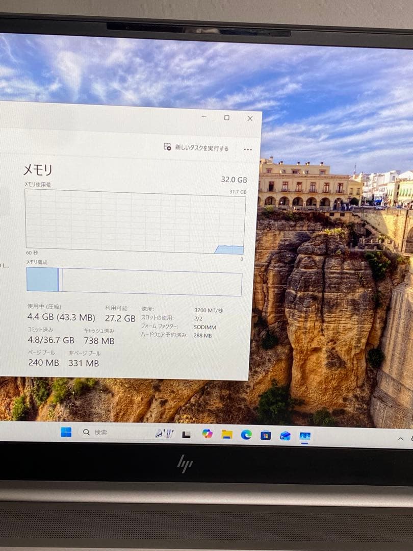 Windowsノート本体 HP ZBook Studio 15.6 G8 i7 RTX A4000 8GB