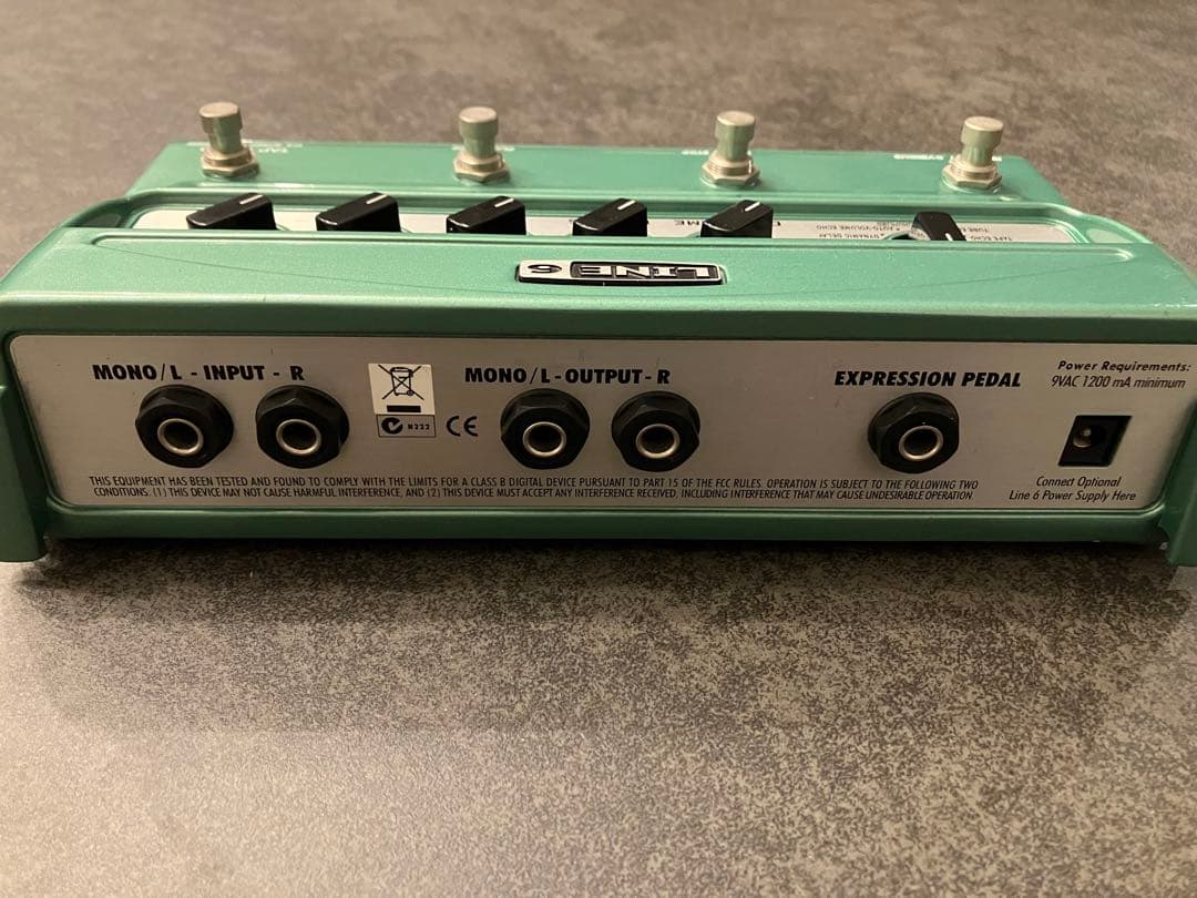 LINE6 DL4 Delay Modeler 純正アダプター付き