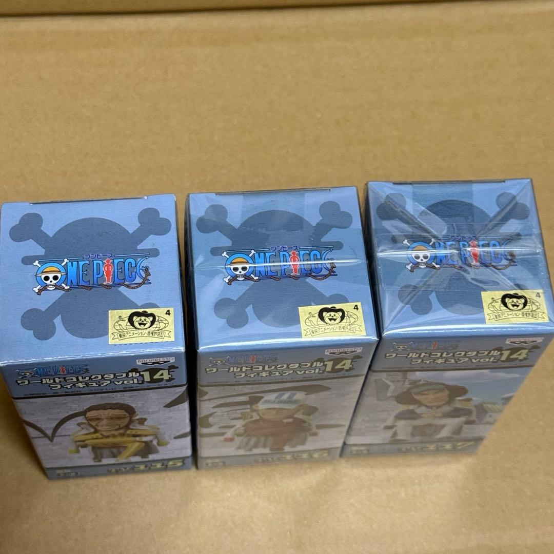 ワンピース ワールドコレクタブルフィギュア vol.14 三大将
