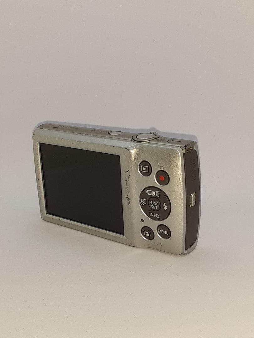 【スマホ転送OK】キャノン Canon IXY 200 シルバー デジタルカメラ