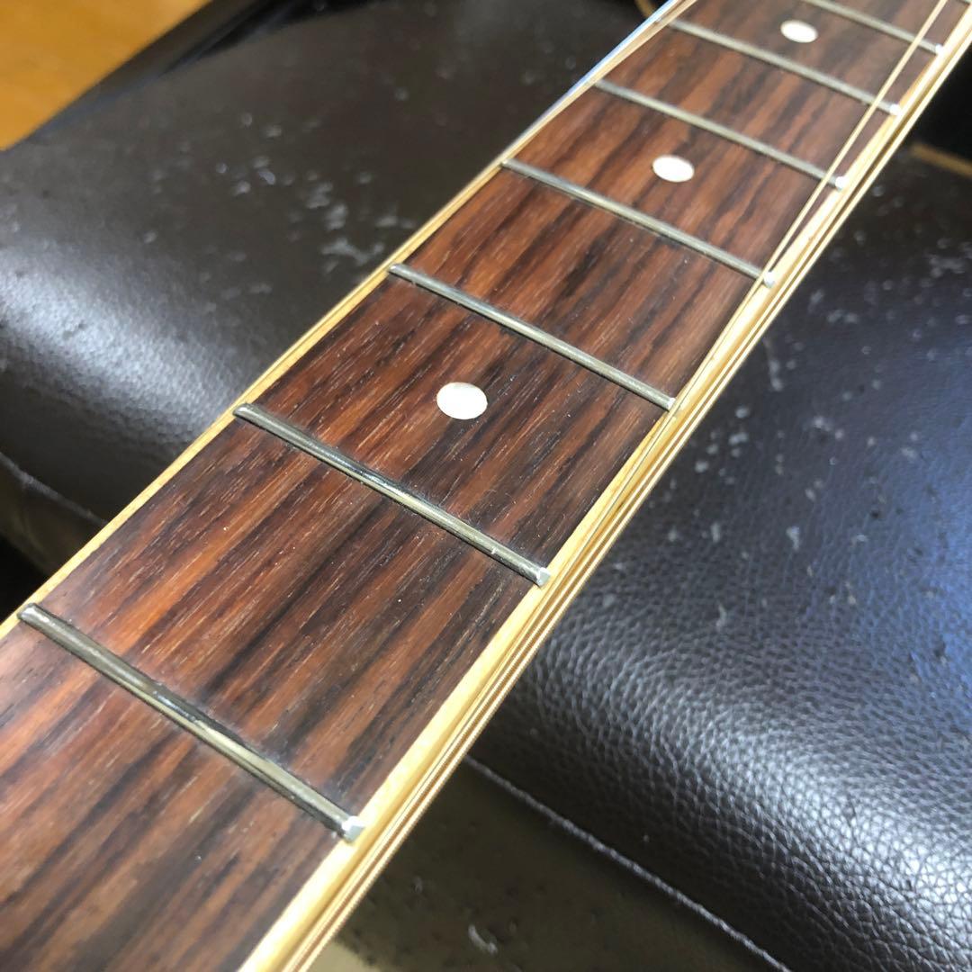 アコースティックギター ブラック 6弦