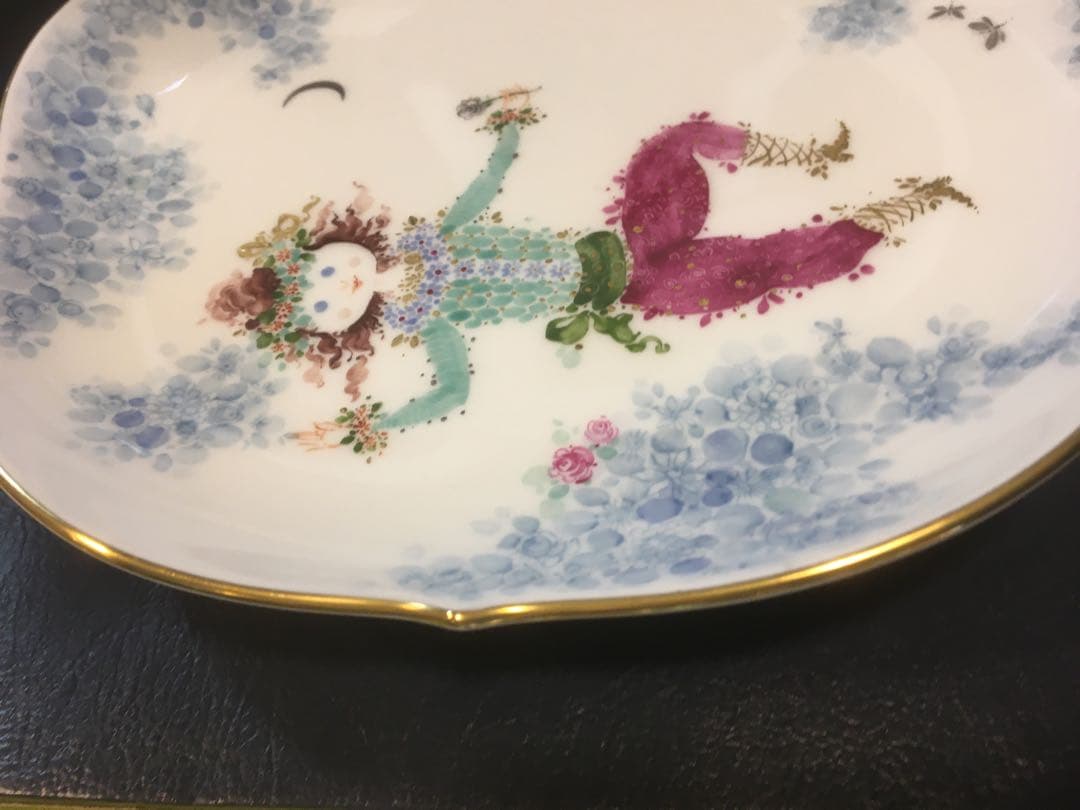 ⭐️マイセンお箱⭐️真夏の夜の夢No.6プレート１８ｃｍ